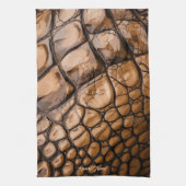 Gator-textuur Theedoek (Verticaal)