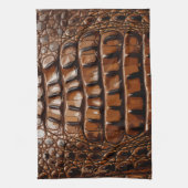 Gator-textuur Theedoek (Verticaal)