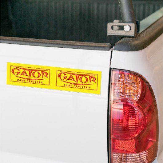 Gator Trailer Fender Sticker (Op Truck)