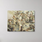 gator-voedingen canvas afdruk (Voorkant)