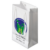 Gator Wedding Klein Cadeauzakje (Voorkant Gekanteld)