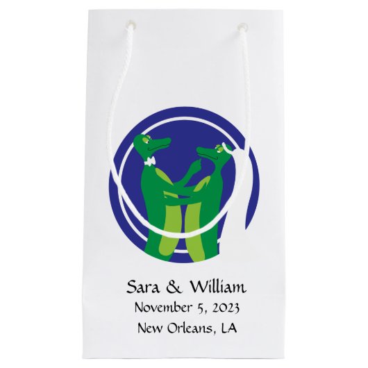 Gator Wedding Klein Cadeauzakje (Voorkant)