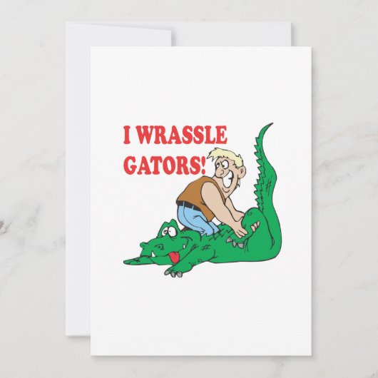 Gator Wrestling 2 Kaart (Voorkant)