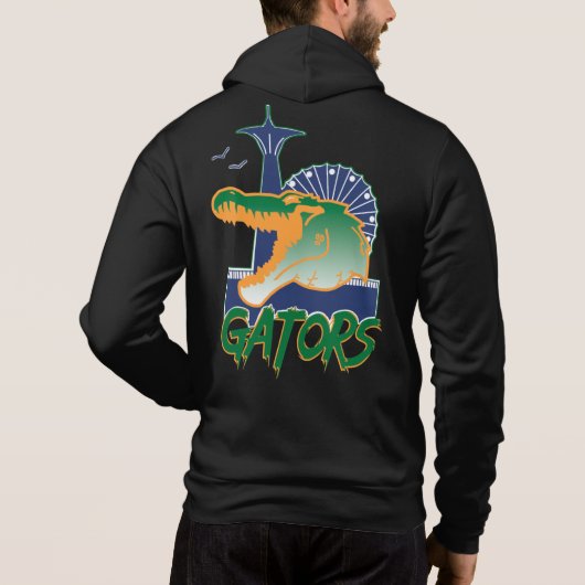 Gator Zip Up - Frankie Special Hoodie (Achterkant)