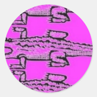 gatoramide ronde sticker