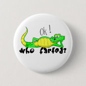 Gatorgas.:-) Ronde Button 5,7 Cm (Voorkant)