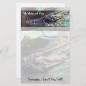 "Gatorkorrels: Denk aan jou - Stationery Briefpapier (Voorkant / Achterkant)