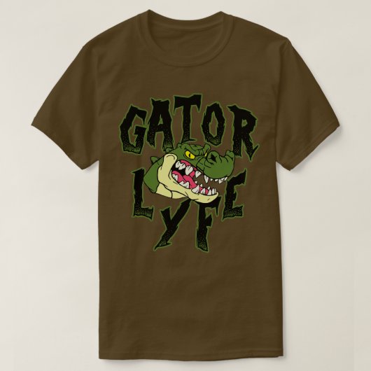 GatorLyfe originele logo TShirt (Design voorkant)