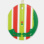 Gators Holiday Mistletoe Keramisch Ornament (Links)