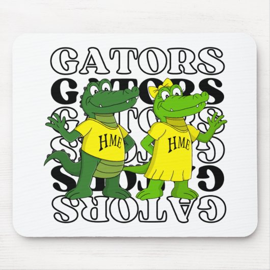 Gators Mousepad Muismat (Voorkant)