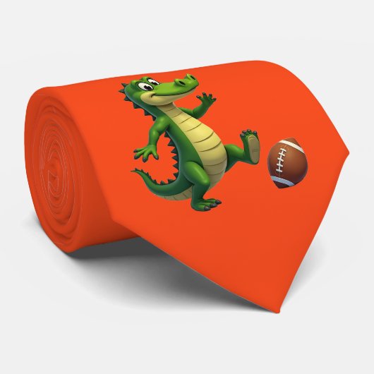 Gators team met Football Stropdas (Opgerold)