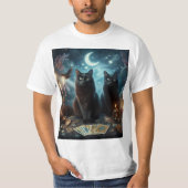 Gatos negros y tarot t-shirt (Voorkant)