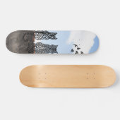 Gatos - Realidade Surreal Persoonlijk Skateboard (Horizontaal)