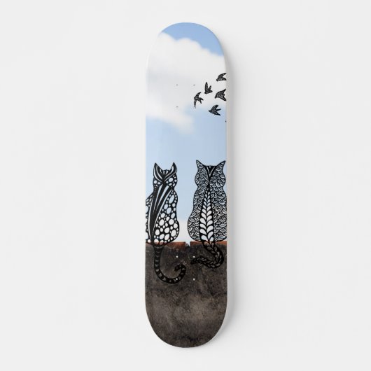 Gatos - Realidade Surreal Persoonlijk Skateboard (Voorkant)