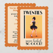 Gatsby 20e verpartij kaart (Voorkant / Achterkant)
