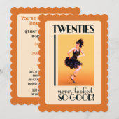 Gatsby 20e verpartij kaart (Voorkant / Achterkant)