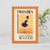 Gatsby 20e verpartij kaart (Staand voorkant)
