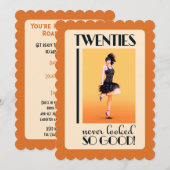 Gatsby 20e verpartij kaart (Voorkant / Achterkant)