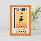 Gatsby 20e verpartij kaart (Staand voorkant)