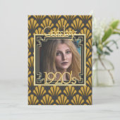 Gatsby  Art Deco 1920 Kaart (Staand voorkant)