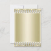 Gatsby Art Deco Roaring 20's Uitnodiging (Achterkant)