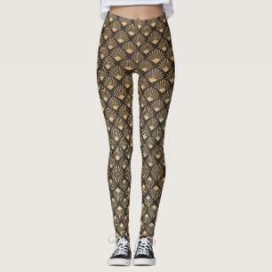Gatsby Art Deco Style Leggings