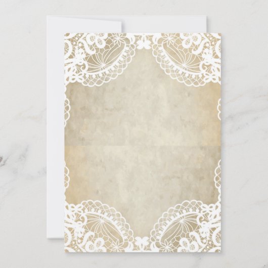 Gatsby  Bridal Shower Kaart (Achterkant)