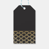 Gatsby Dank u Labels 1920's Labels Twenties Bruilo Cadeaulabel (Achterkant)