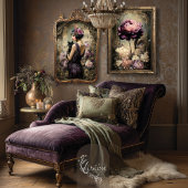 Gatsby Flapper Lady Cat Vintage Decoupage Print Tissuepapier