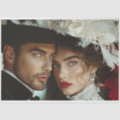 Gatsby Gala Lady en Gent Decoupage Tissuepapier (Voorkant)