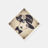 Gatsby Glamour Papieren servet (Hoek)