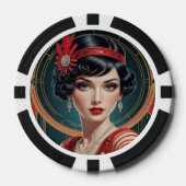 Gatsby Glamour Poker Chips (Voorkant)