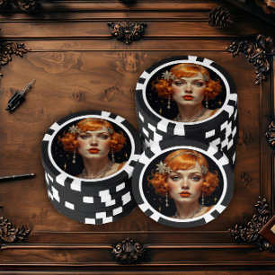 Gatsby Glamour Poker Chips