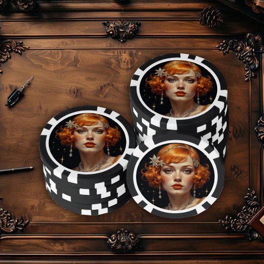 Gatsby Glamour Poker Chips