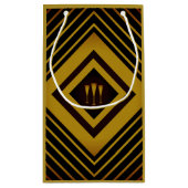 Gatsby Gold 2020's huwelijk Klein Cadeauzakje (Achterkant)