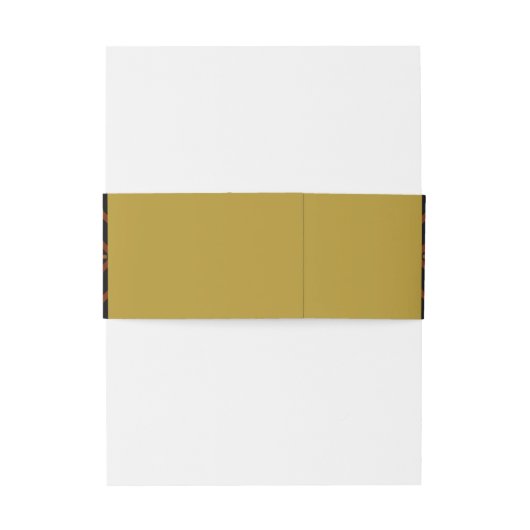 Gatsby Gold 2020's huwelijk Uitnodigingen Wikkel (Achterkant Voorbeeld)