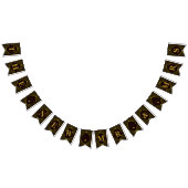 Gatsby Gold 2020's huwelijk Vlaggetjes (Alle)