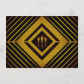 Gatsby Gold 2020's Trouwdetail Informatiekaartje (Achterkant)