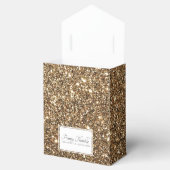 Gatsby Gold Glitter Bedankdoosjes (Geopend)