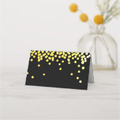 Gatsby Gold Wedding Suite Hartelijk dank, partijge Plaatskaartje (Achterkant)