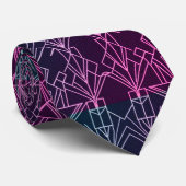 Gatsby Goud Art Deco  Stropdas (Opgerold)