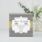 Gatsby Gouden Trouw Suite Aankondiging Ceremonie (Staand voorkant)