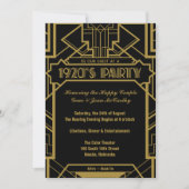 Gatsby Invite van 1920 Kaart (Voorkant)