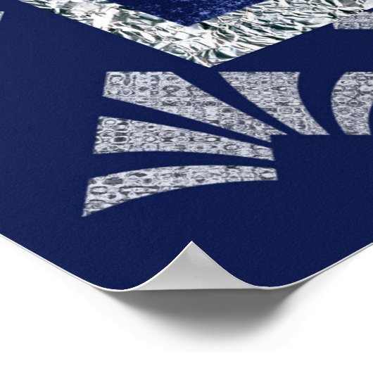 Gatsby Party Meisje Poster (Hoek)