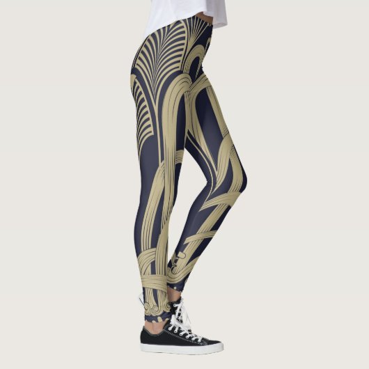 Gatsby-stijl Leggings (Rechts)