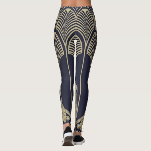 Gatsby-stijl Leggings (Achterkant)