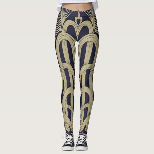 Gatsby-stijl Leggings (Voorkant)