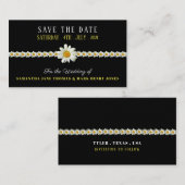 Gatsby Style Floral, sla de datum op Informatiekaartje (Voorkant / Achterkant)