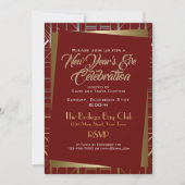 Gatsby Style NYE Gold Silver KIESCOLOR Kaart (Voorkant)