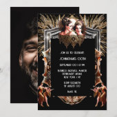 Gatsby vuurwerk flapper meisjes viering chic kaart (Voorkant / Achterkant)